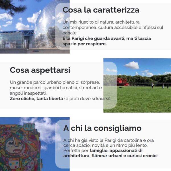 Dettagli itinerario Parigi fuori rotta
